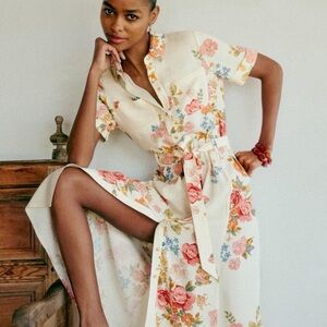 Sezane Adele Calvi Dress Size 42 = US XL